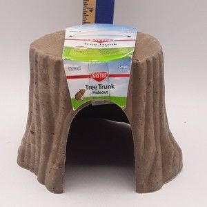 Kaytee Tree Trunk Hideout Small for Hamsters, Gerbils, Mice & Small Animals NEWb